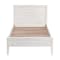 Alaterre Furniture Windsor 3-Piece Set with Panel Twin Bed and 2 Nightstands, White ANWI1131R4 - alternate 8
